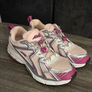 Avia Women's Pink and Gray Athletic Shoes